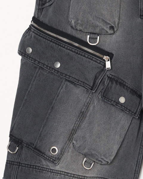 DENIM CROP CARGO 詳細画像