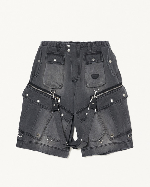 DENIM CROP CARGO 詳細画像