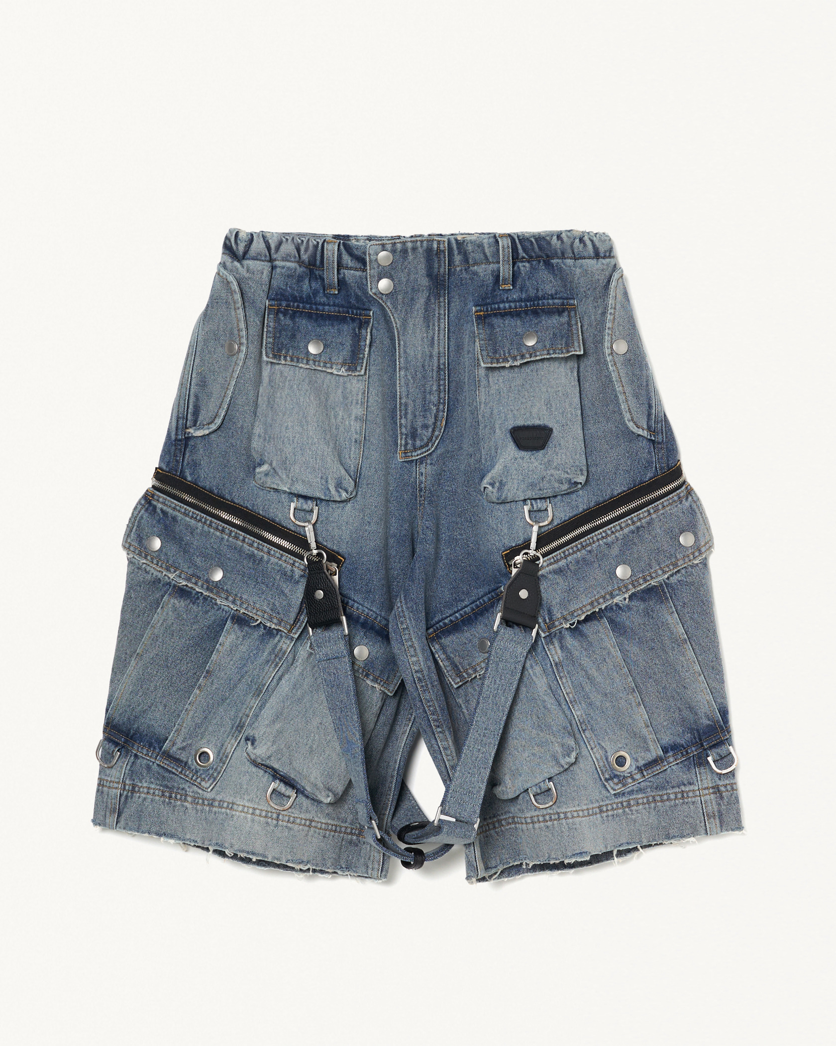 DENIM CROP CARGO 詳細画像 Indigo 1
