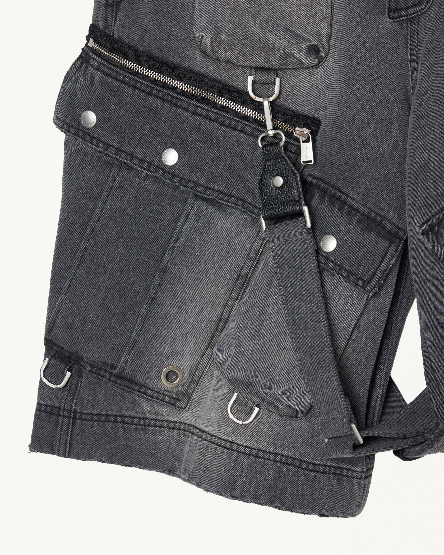 DENIM CROP CARGO 詳細画像 Indigo 9