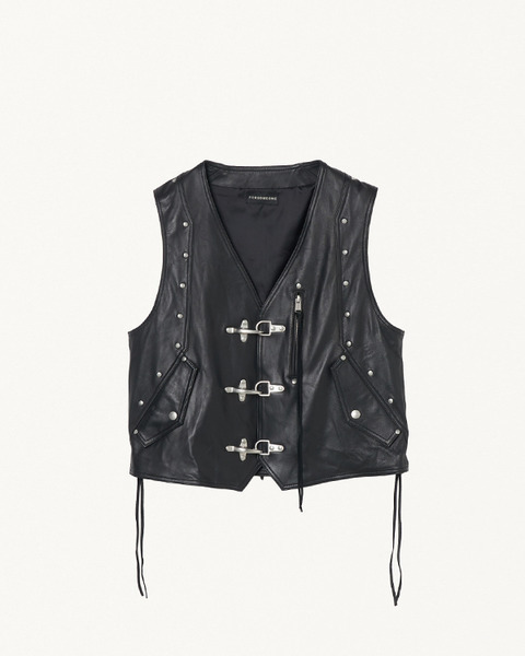 MERA BIKER VEST 詳細画像 Black 1