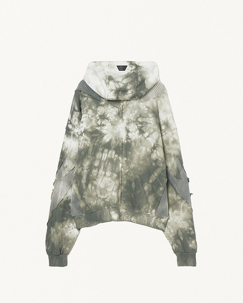 FLAME ZIP HOODIE 詳細画像 Olive 2