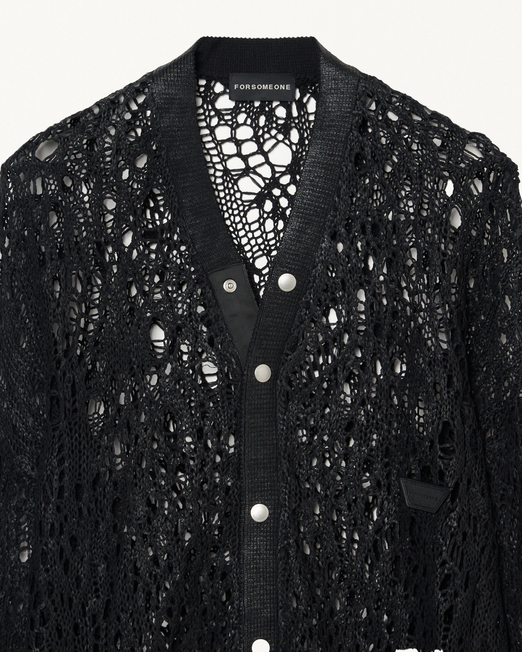 SPIDER  KNIT CARDY 詳細画像 Black 3