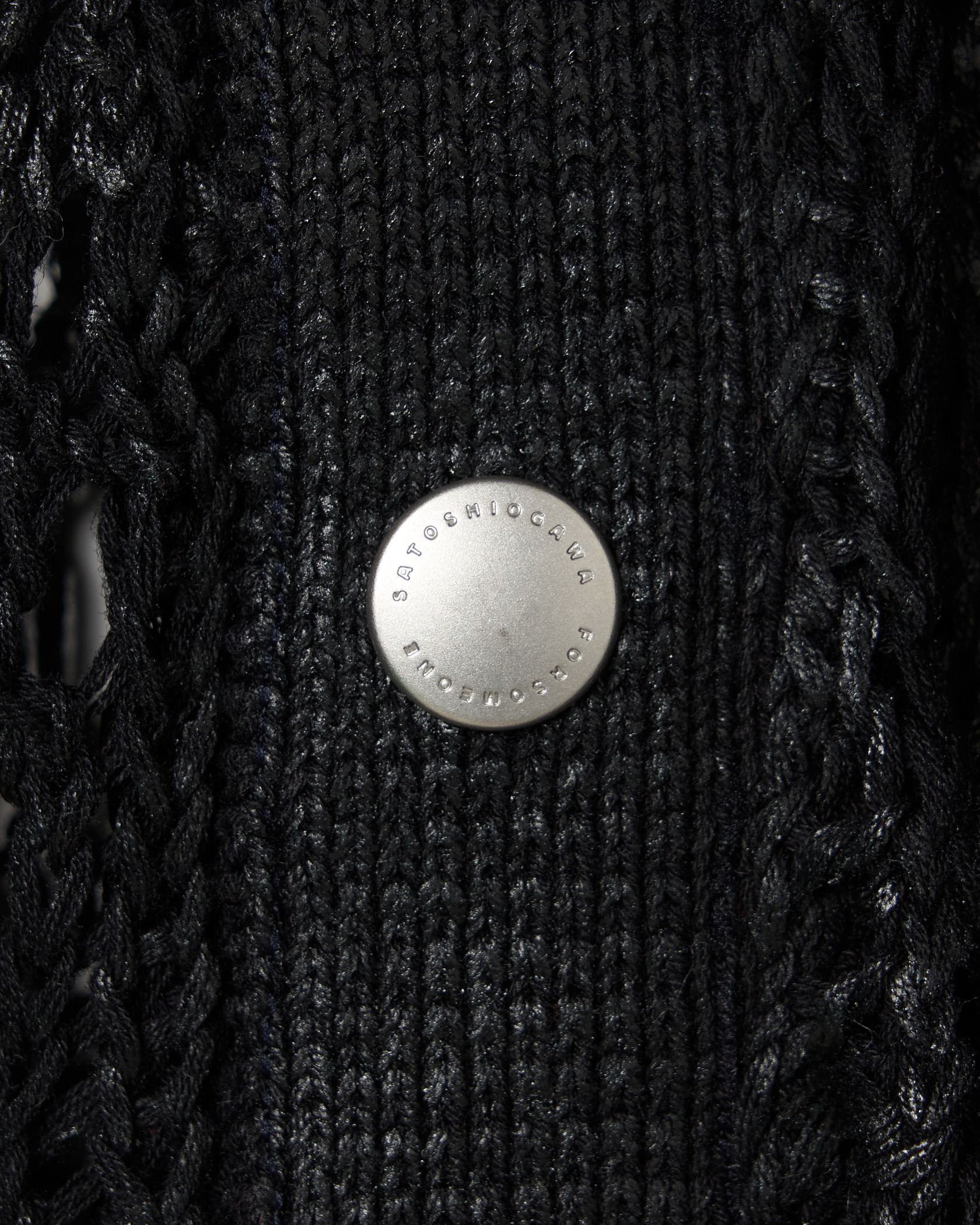 SPIDER  KNIT CARDY 詳細画像 Black 8