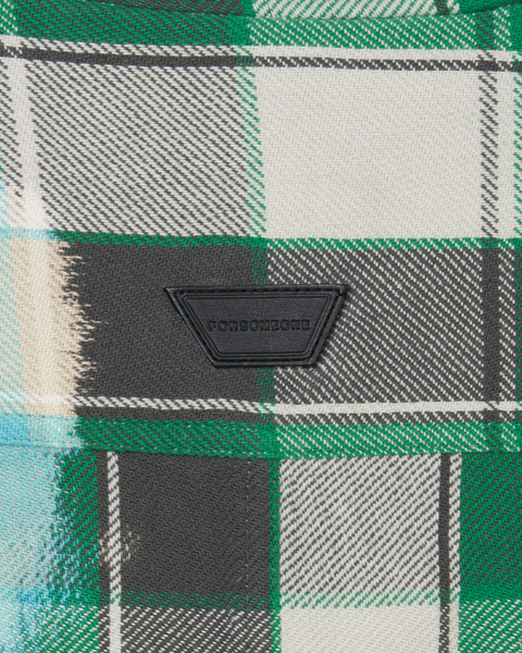 HOODED CHECK SHIRT 詳細画像
