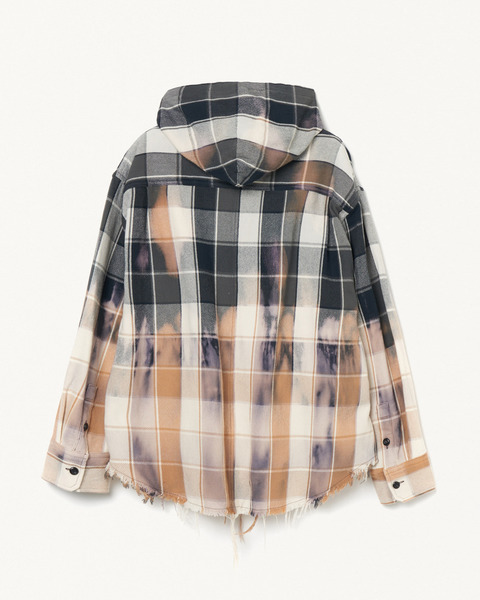 HOODED CHECK SHIRT 詳細画像