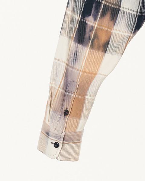 HOODED CHECK SHIRT 詳細画像