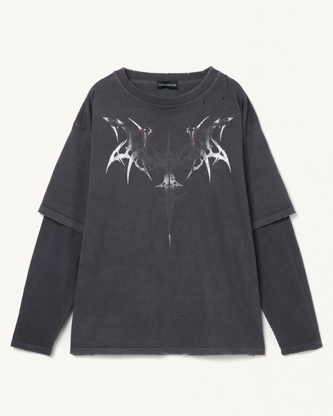 GOTHIC LAYERED LS TEE 詳細画像