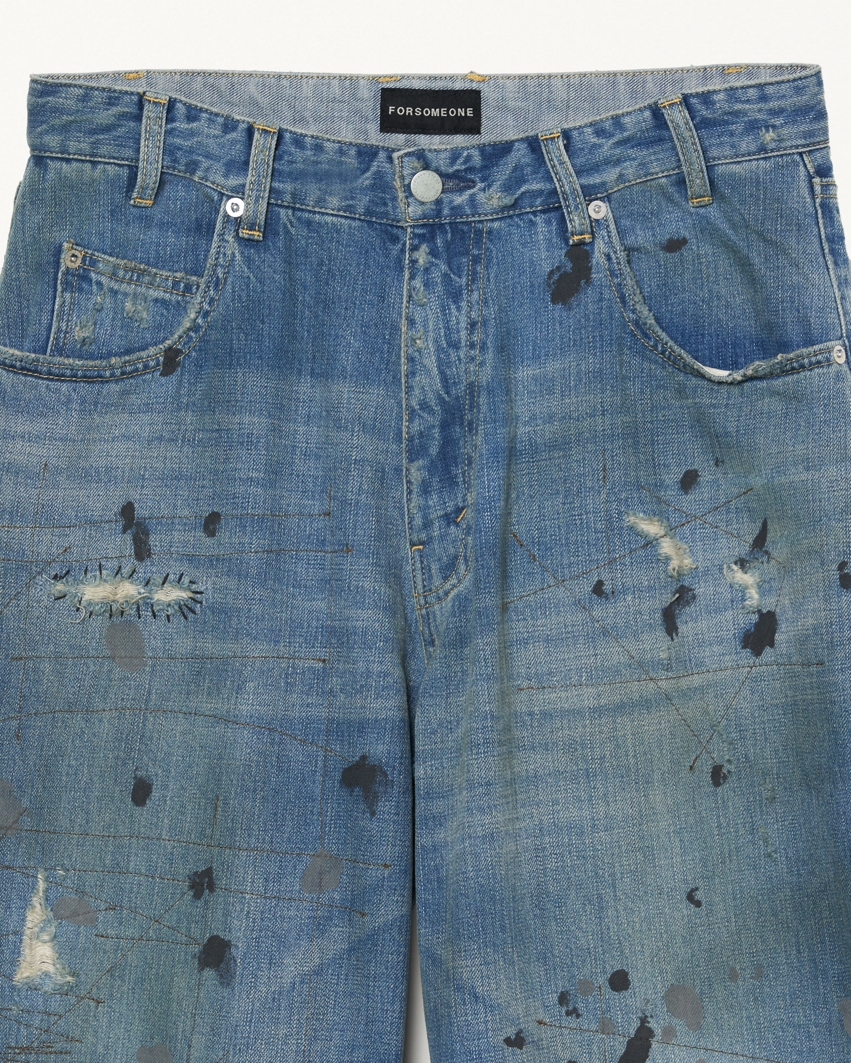 55 LOOSE FLARE DENIM 詳細画像 Indigo 3
