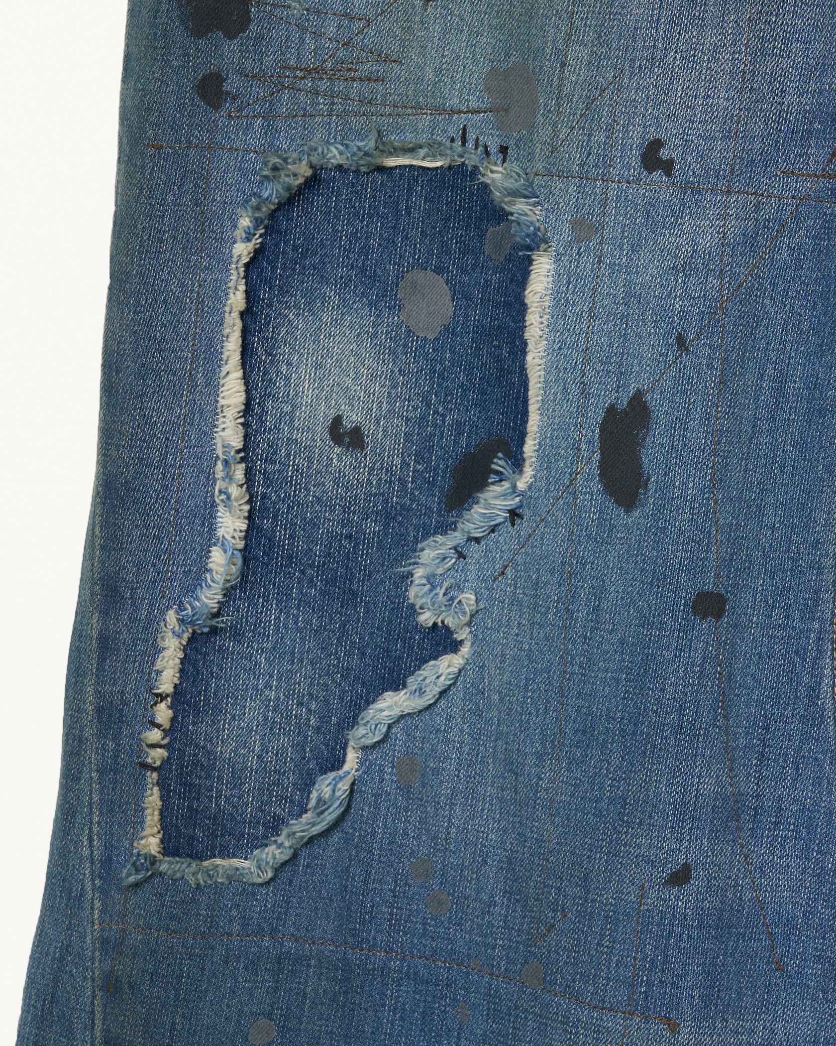 55 LOOSE FLARE DENIM 詳細画像 Indigo 8