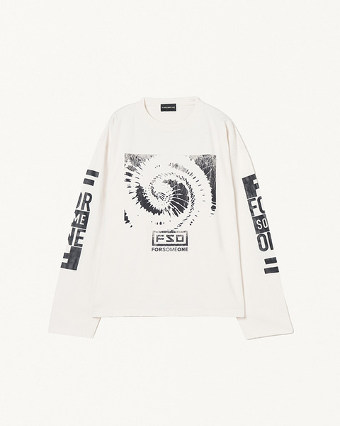SPIRAL TEE LS 詳細画像 Natural 1