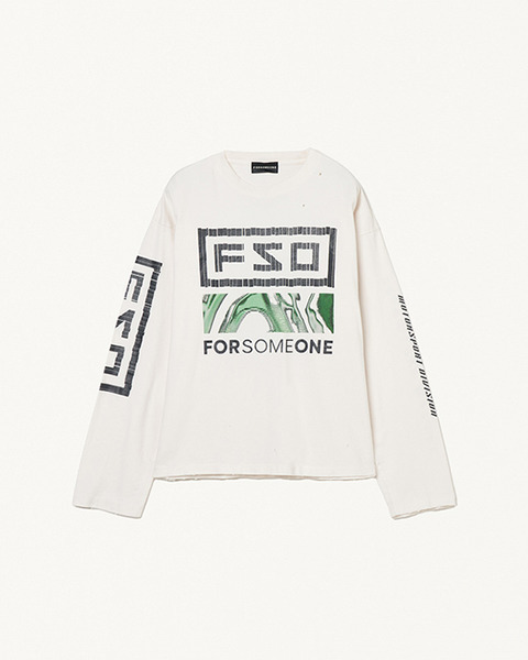 SCRATCH TEE LS TEE 詳細画像 Natural 1