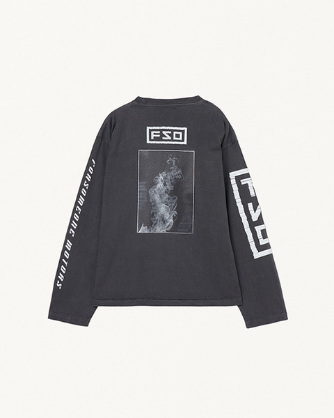 SCRATCH TEE LS TEE 詳細画像 Black 2