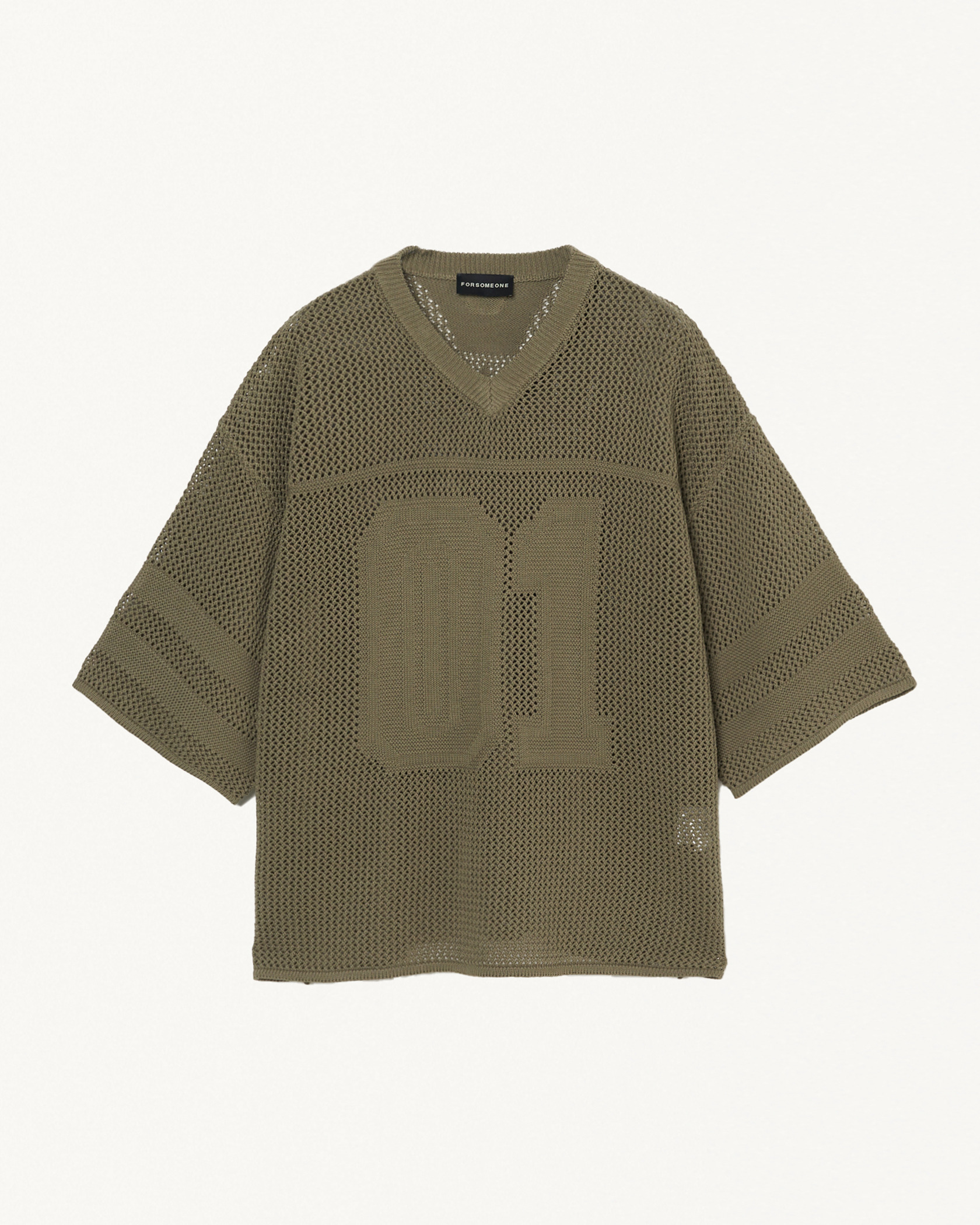 KNIT HOCKEY SHIRT 詳細画像 Olive 1