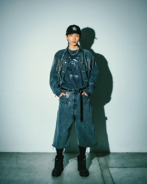 CROPPED PAINTER BK 詳細画像