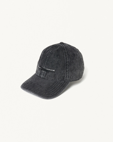 TAPE LOGO BK WASH DENIM CAP 詳細画像