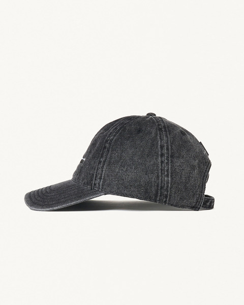 TAPE LOGO BK WASH DENIM CAP 詳細画像