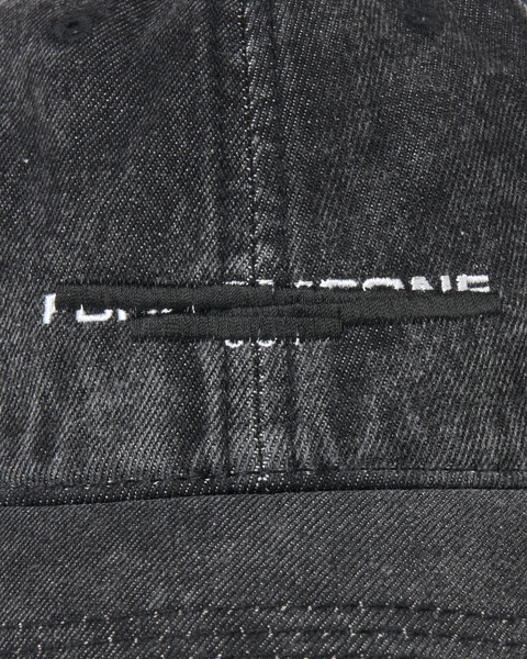 TAPE LOGO BK WASH DENIM CAP 詳細画像
