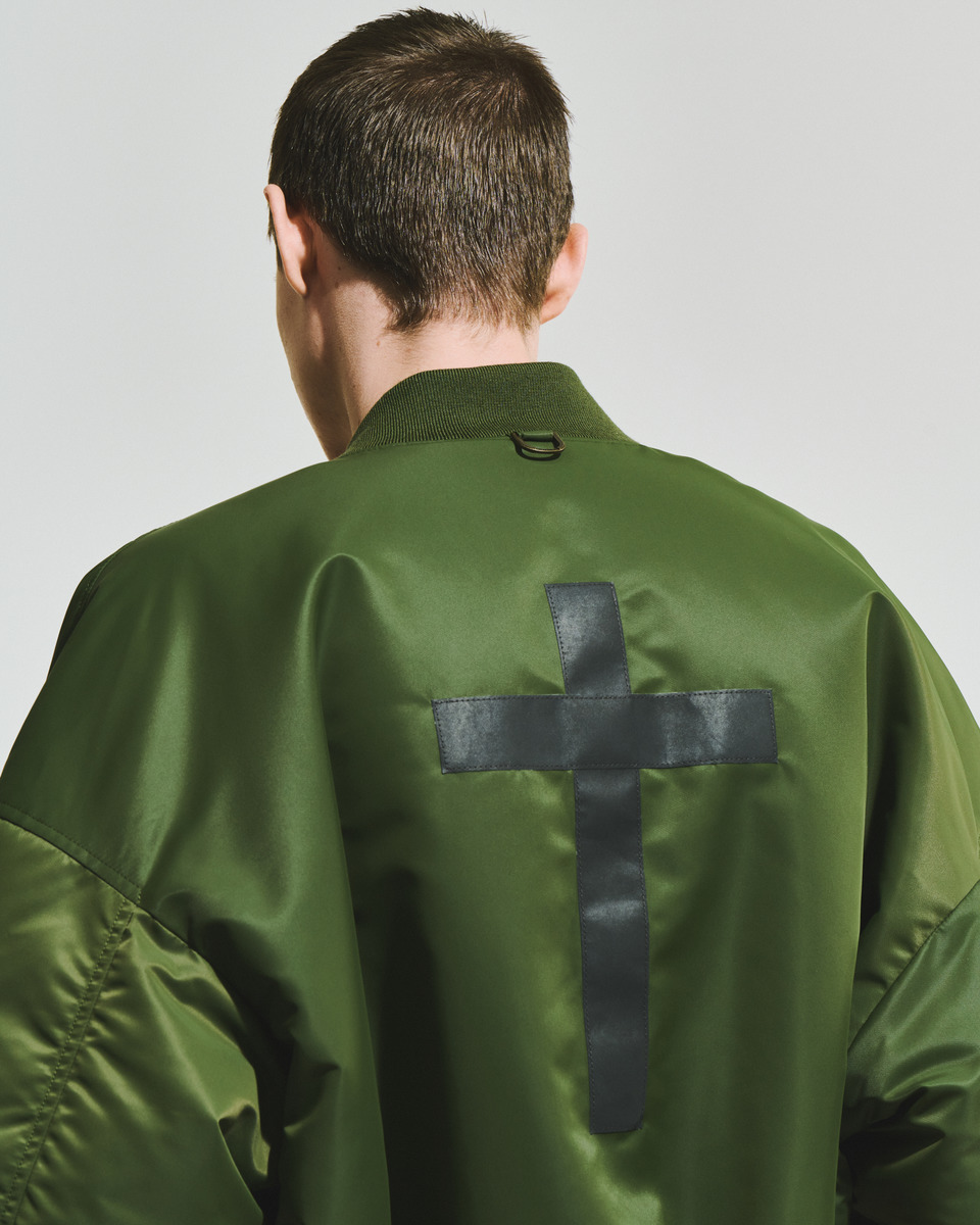 REVERSIBLE TEDS BOMBER JK 詳細画像 Olive 14