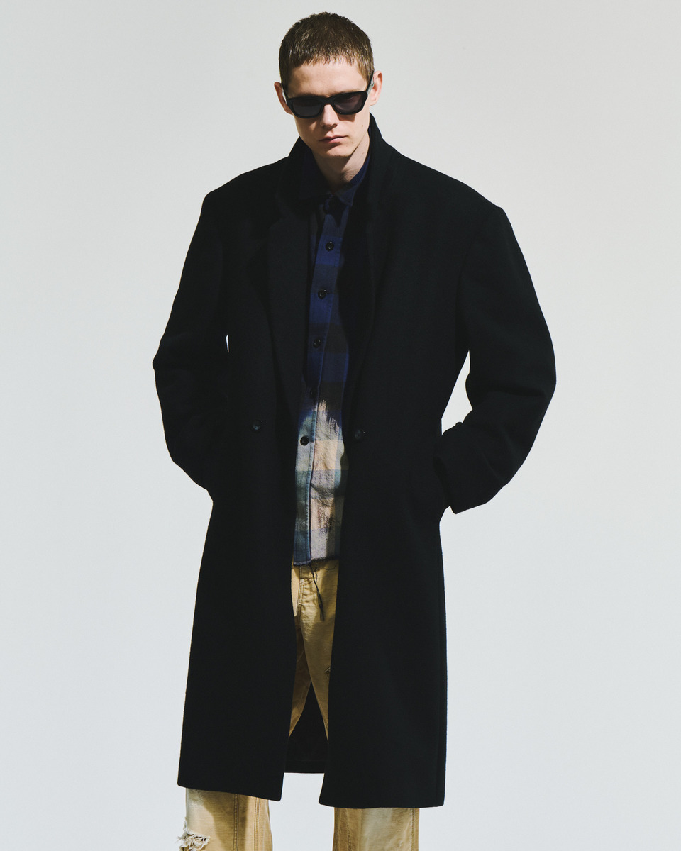 BLACK OVER COAT 詳細画像 Black 10