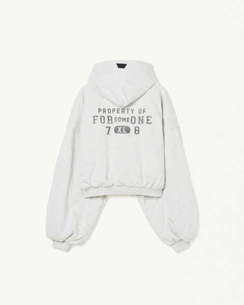 SWEAT PUFFER HOODIE