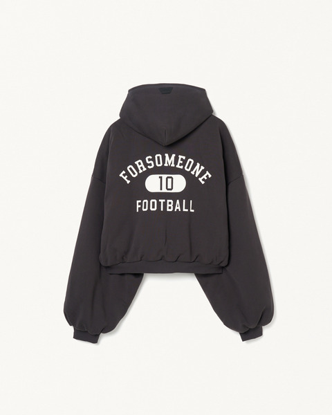 SWEAT PUFFER HOODIE