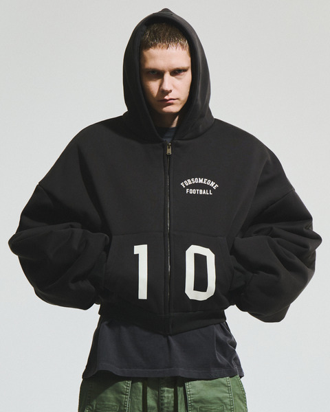 SWEAT PUFFER HOODIE