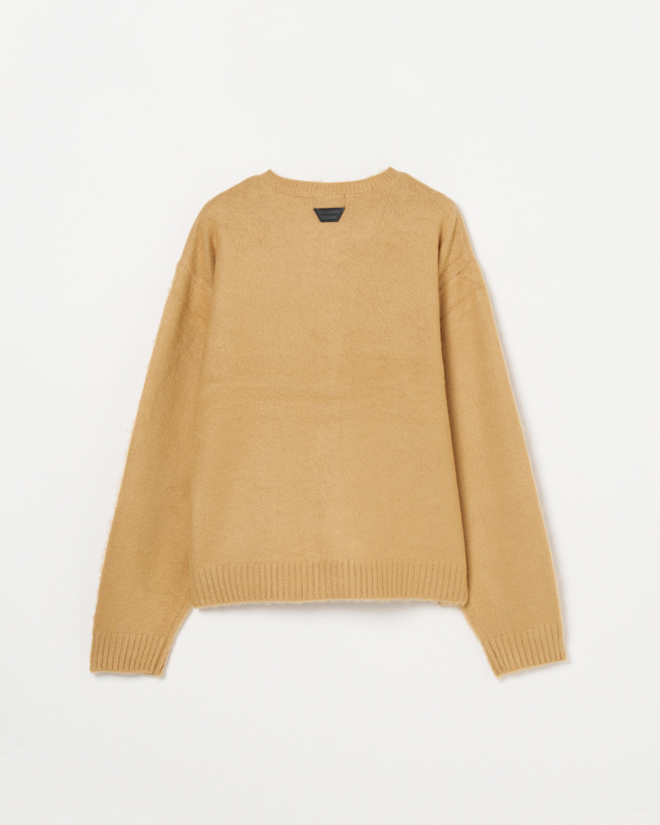 CREW NECK CARDY 詳細画像 Black 2