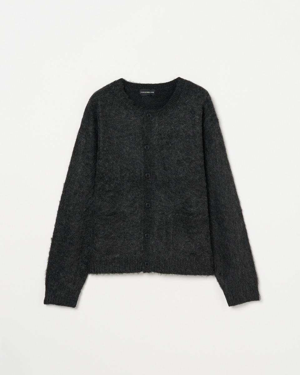 CREW NECK CARDY 詳細画像 Black 8