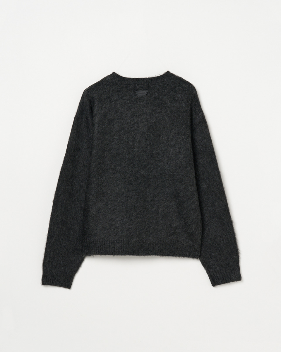CREW NECK CARDY 詳細画像 Black 9