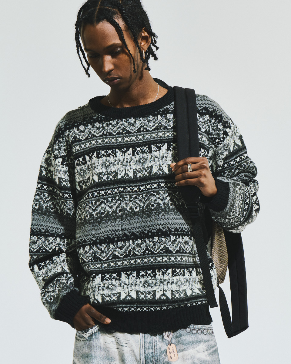 NORDIC GRANGE KNIT 詳細画像 Navy 12