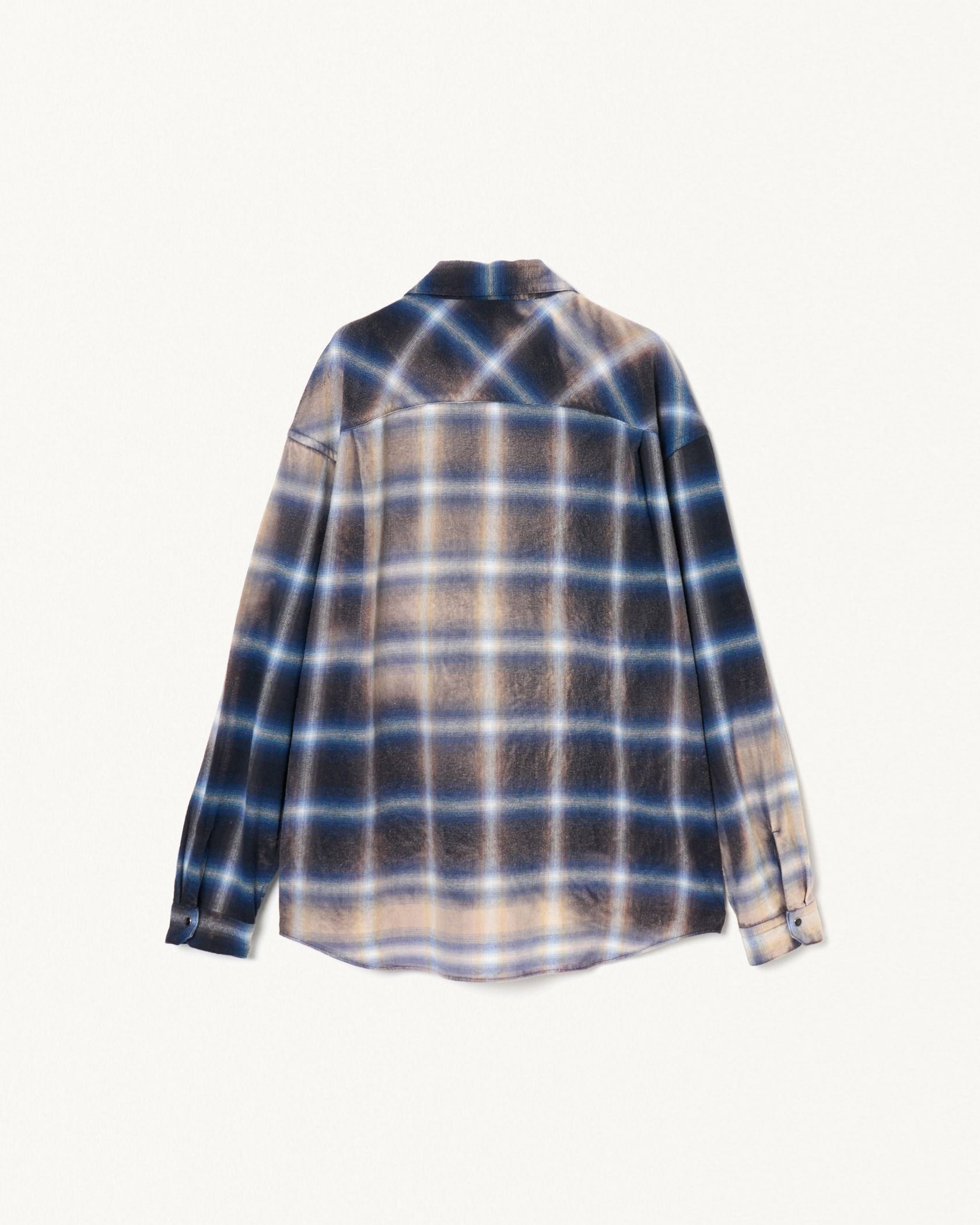 BLEACH OMBRE SHIRT 詳細画像 Blue 2