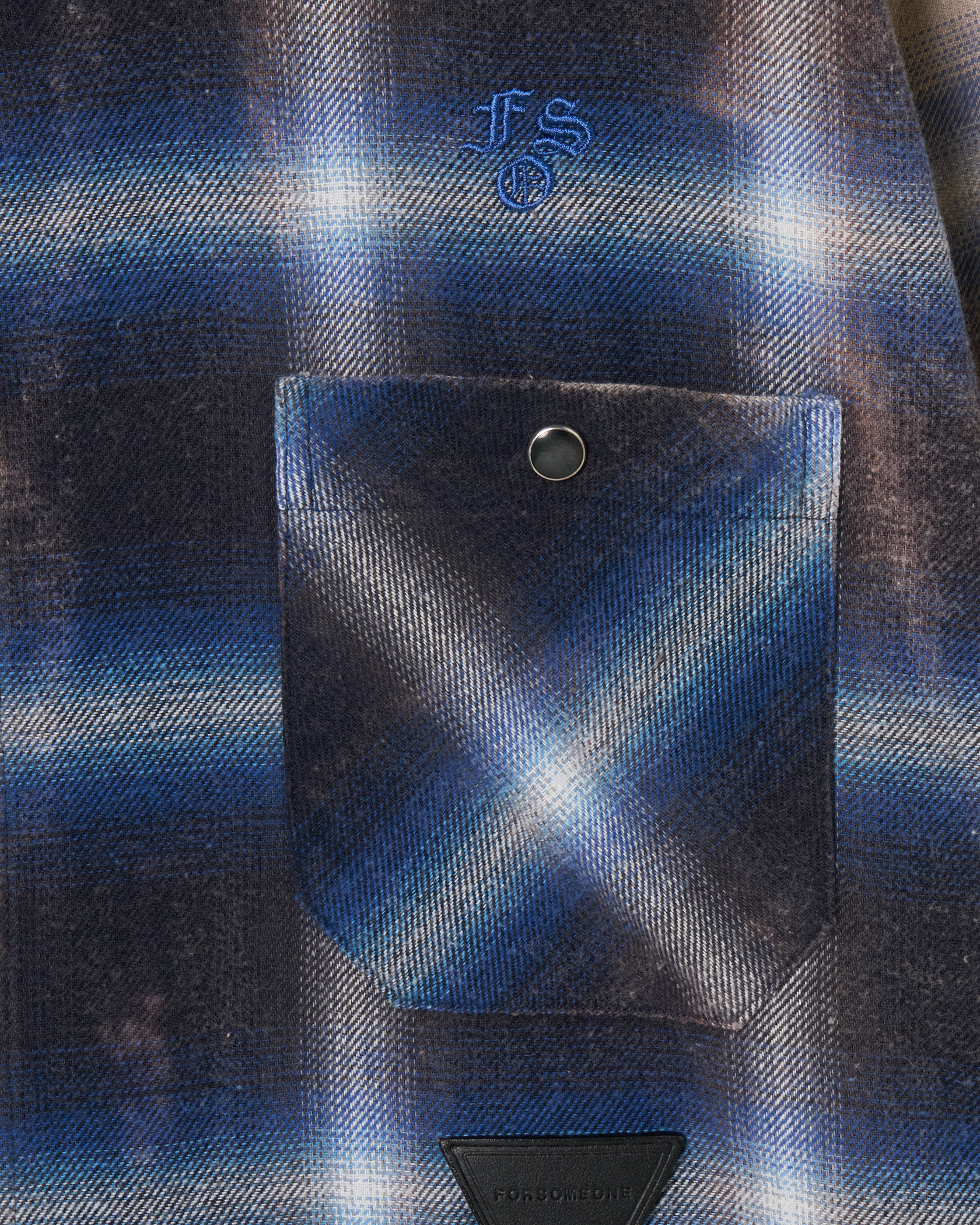 BLEACH OMBRE SHIRT 詳細画像 Blue 4
