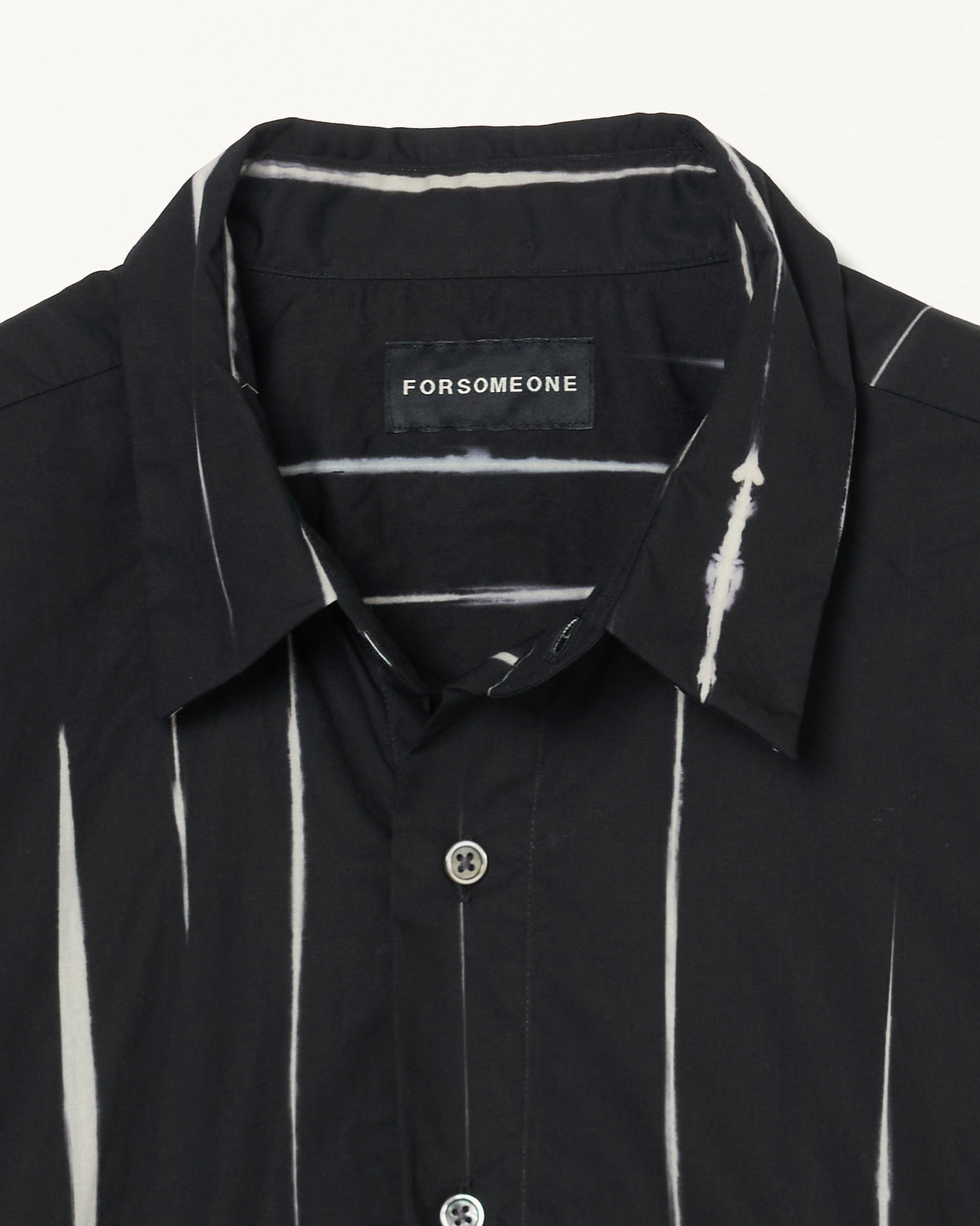 TYEDYE STRIPE SHIRT 詳細画像 Black 3