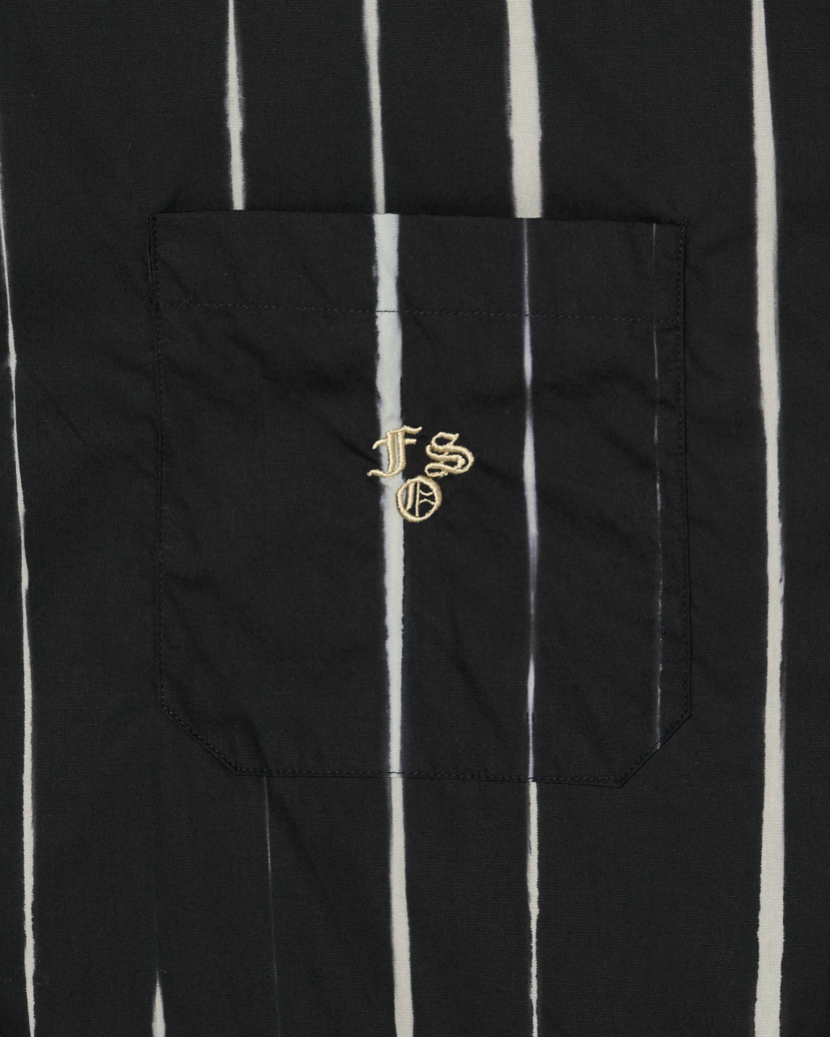 TYEDYE STRIPE SHIRT 詳細画像 Black 4