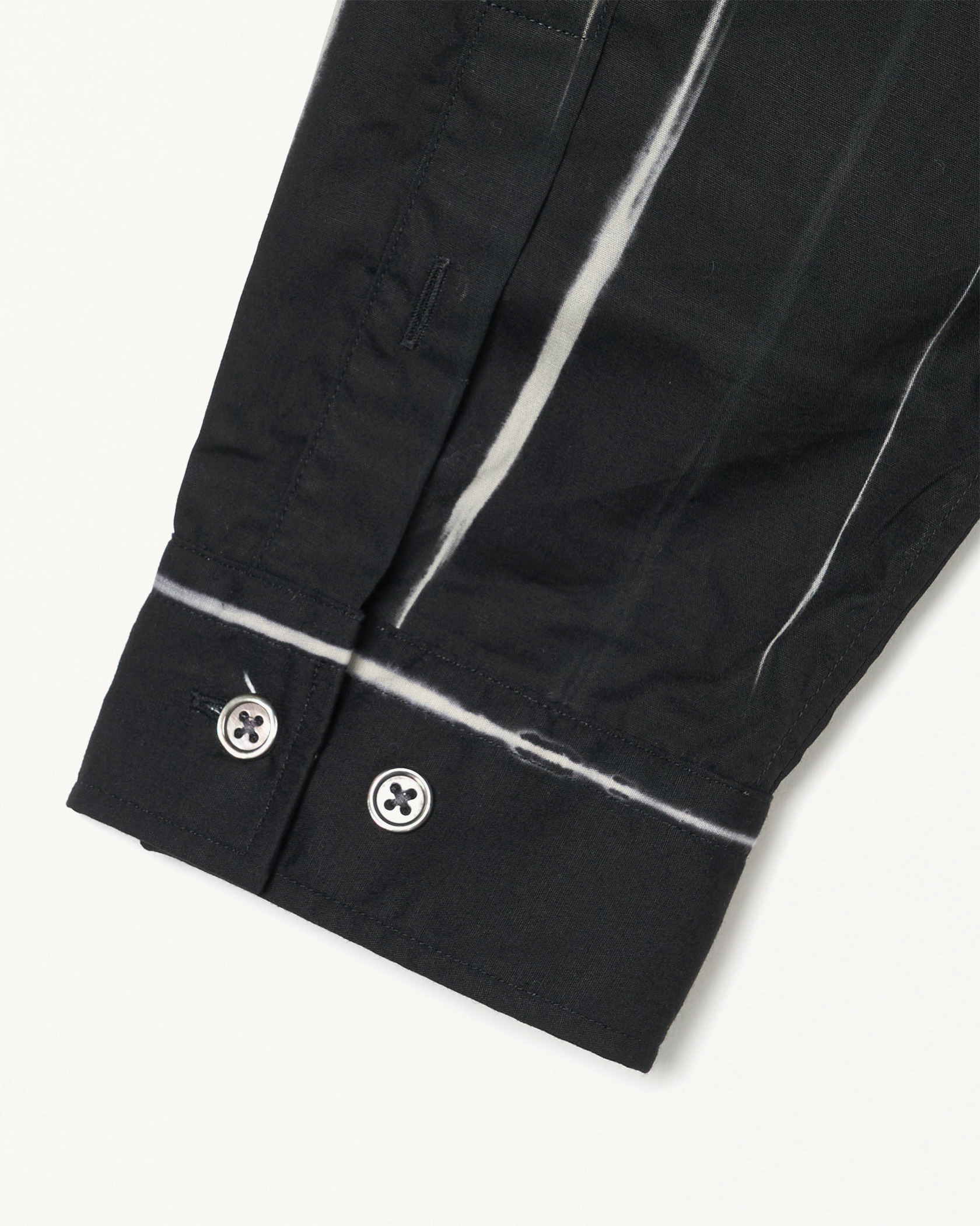 TYEDYE STRIPE SHIRT 詳細画像 Black 6