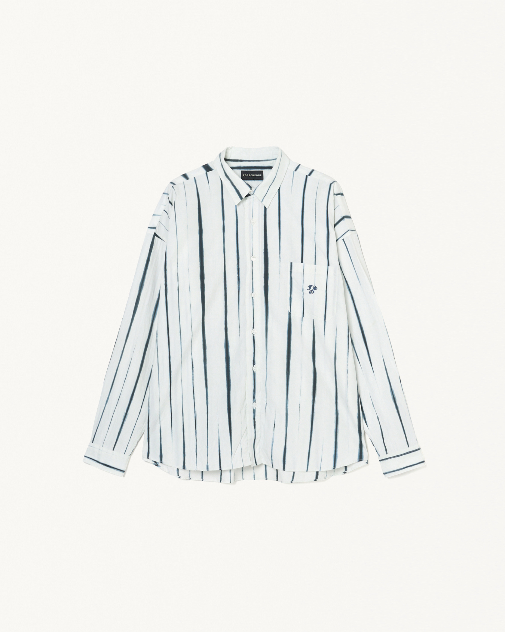 TYEDYE STRIPE SHIRT 詳細画像 Black 9