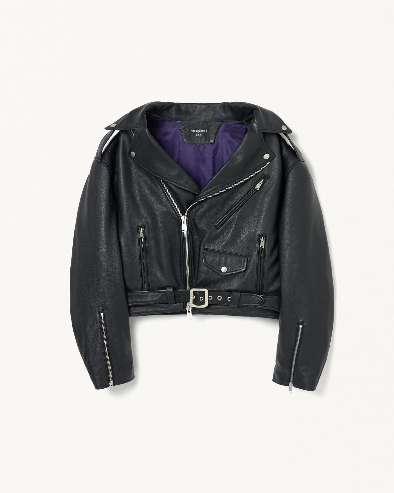 LF BIKER JACKET 詳細画像 Black 4