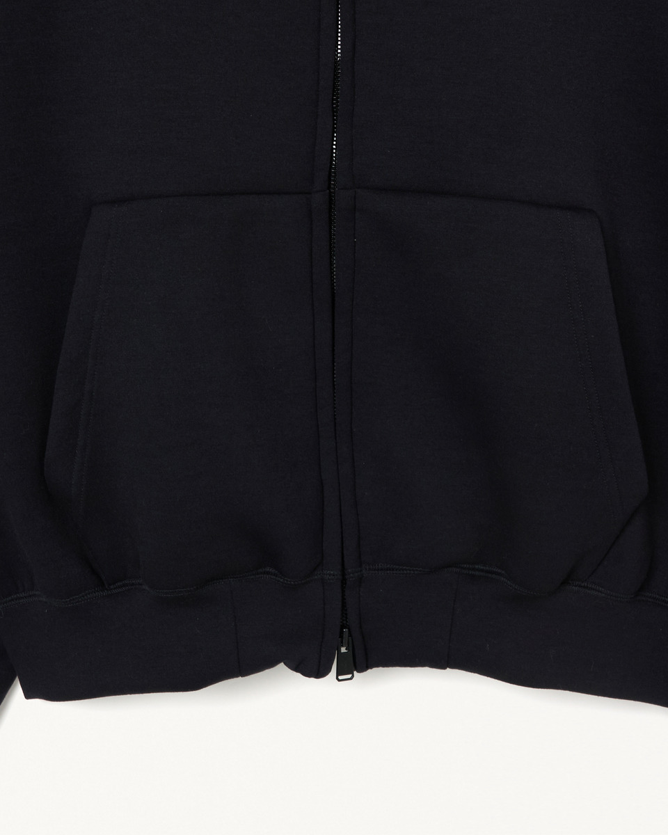 LF SMOOTH ZIP-UP HOODIE 詳細画像 Black 10
