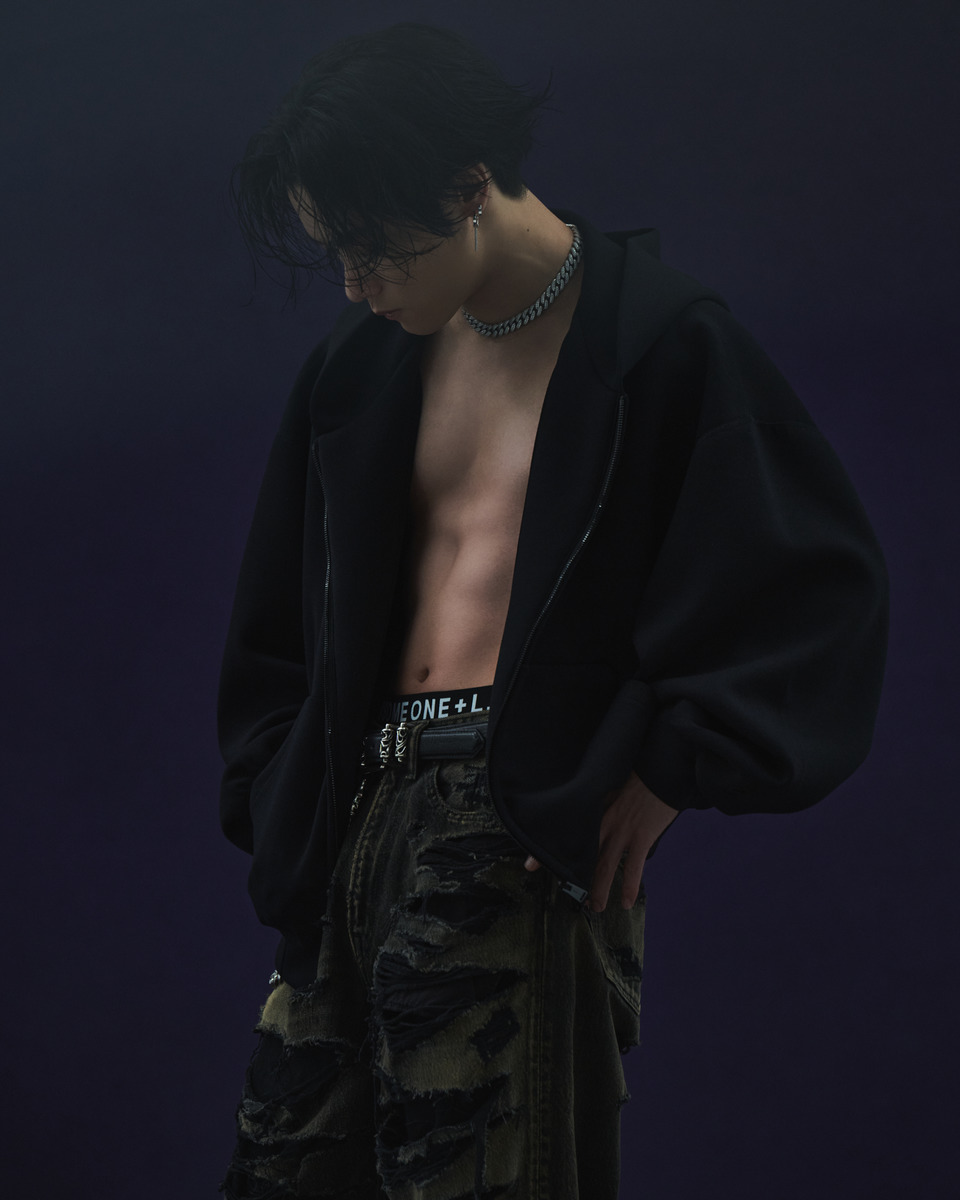 LF SMOOTH ZIP-UP HOODIE 詳細画像 Black 12