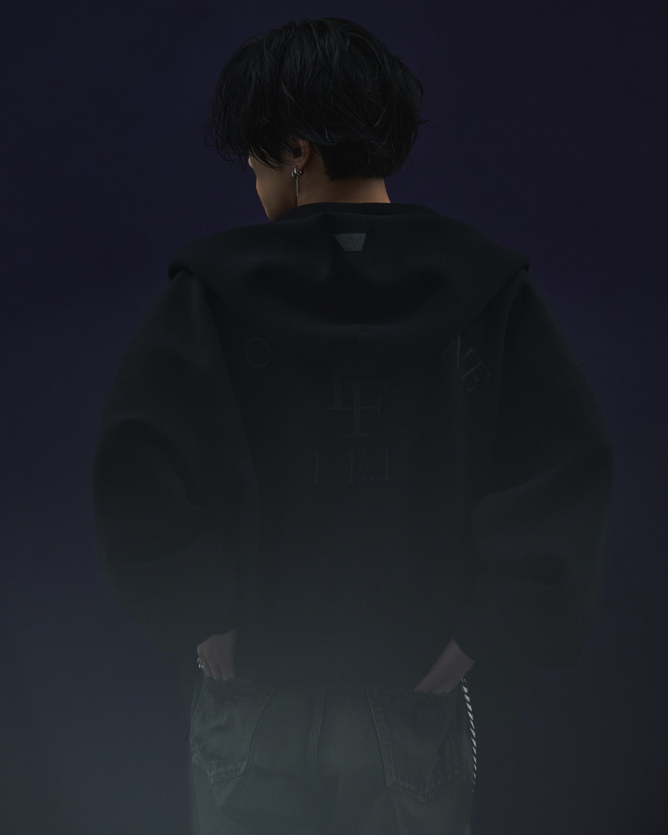 LF SMOOTH ZIP-UP HOODIE 詳細画像 Black 13