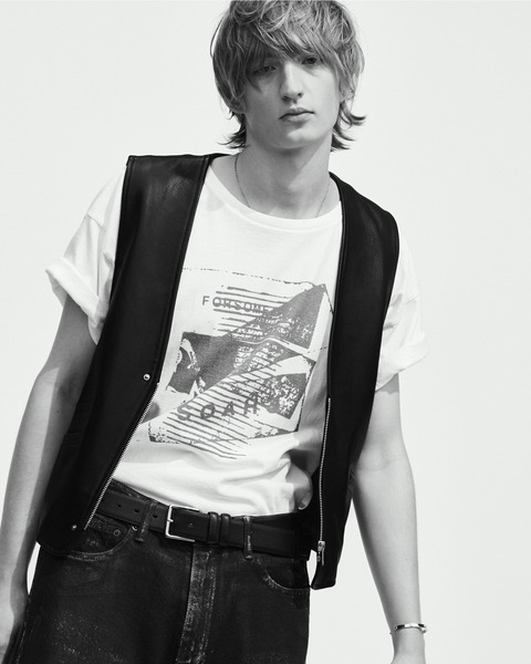 CALF LEATHER VEST