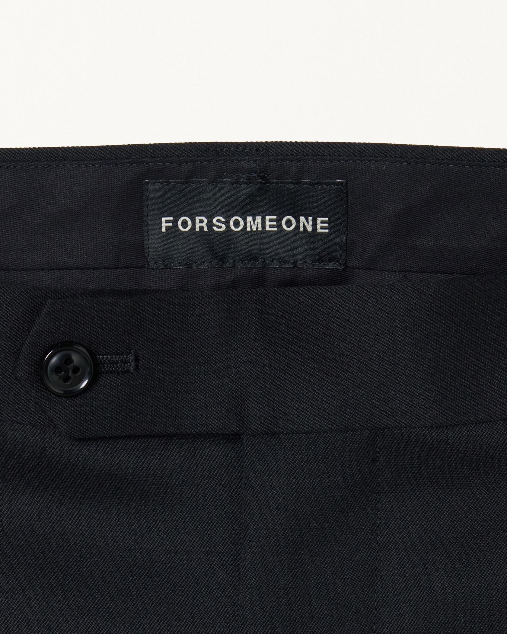 WOOL CROPPED TROUSER 詳細画像 Black 10