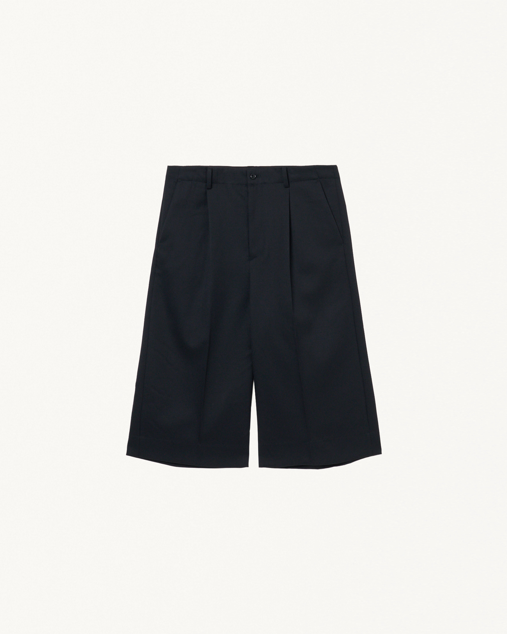 WOOL CROPPED TROUSER 詳細画像 Black 4