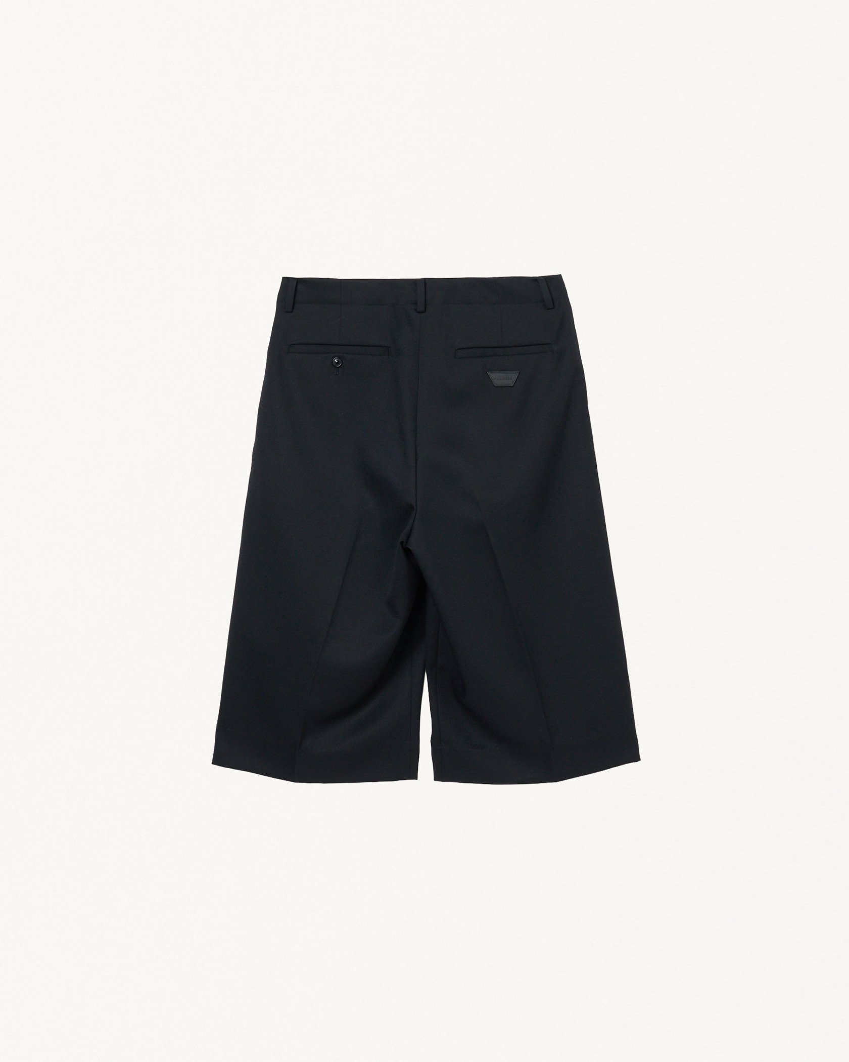 WOOL CROPPED TROUSER 詳細画像 Black 5