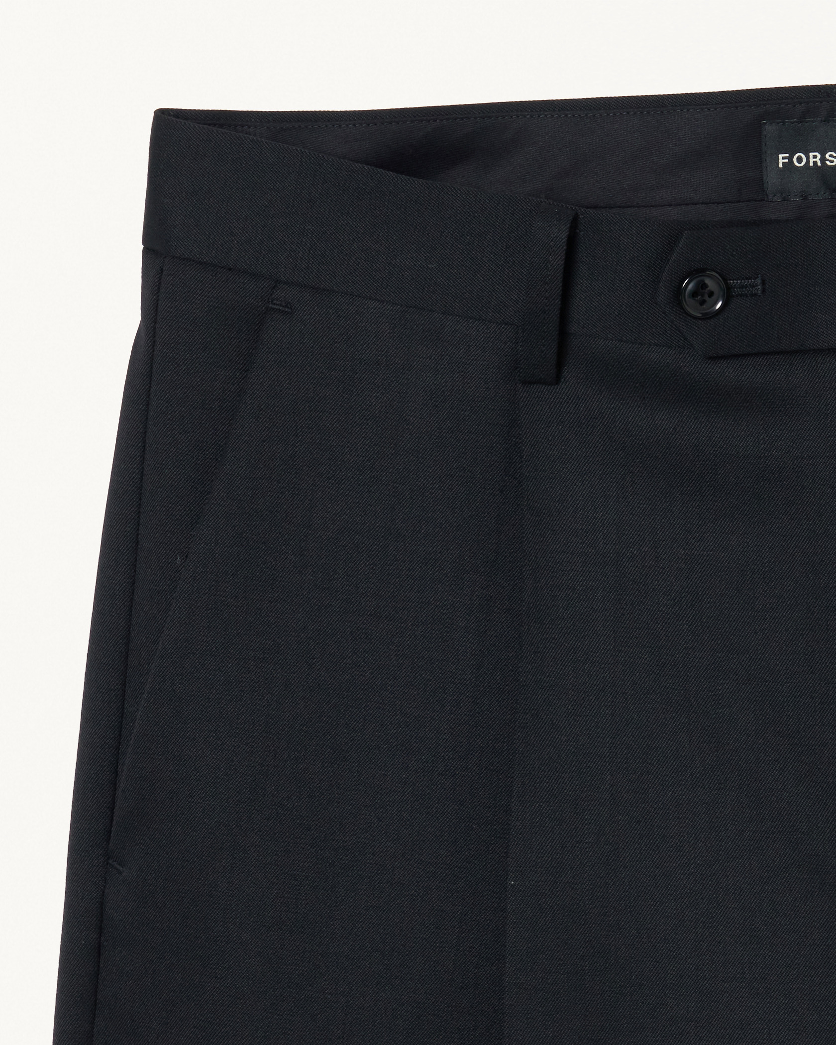WOOL CROPPED TROUSER 詳細画像 Black 7