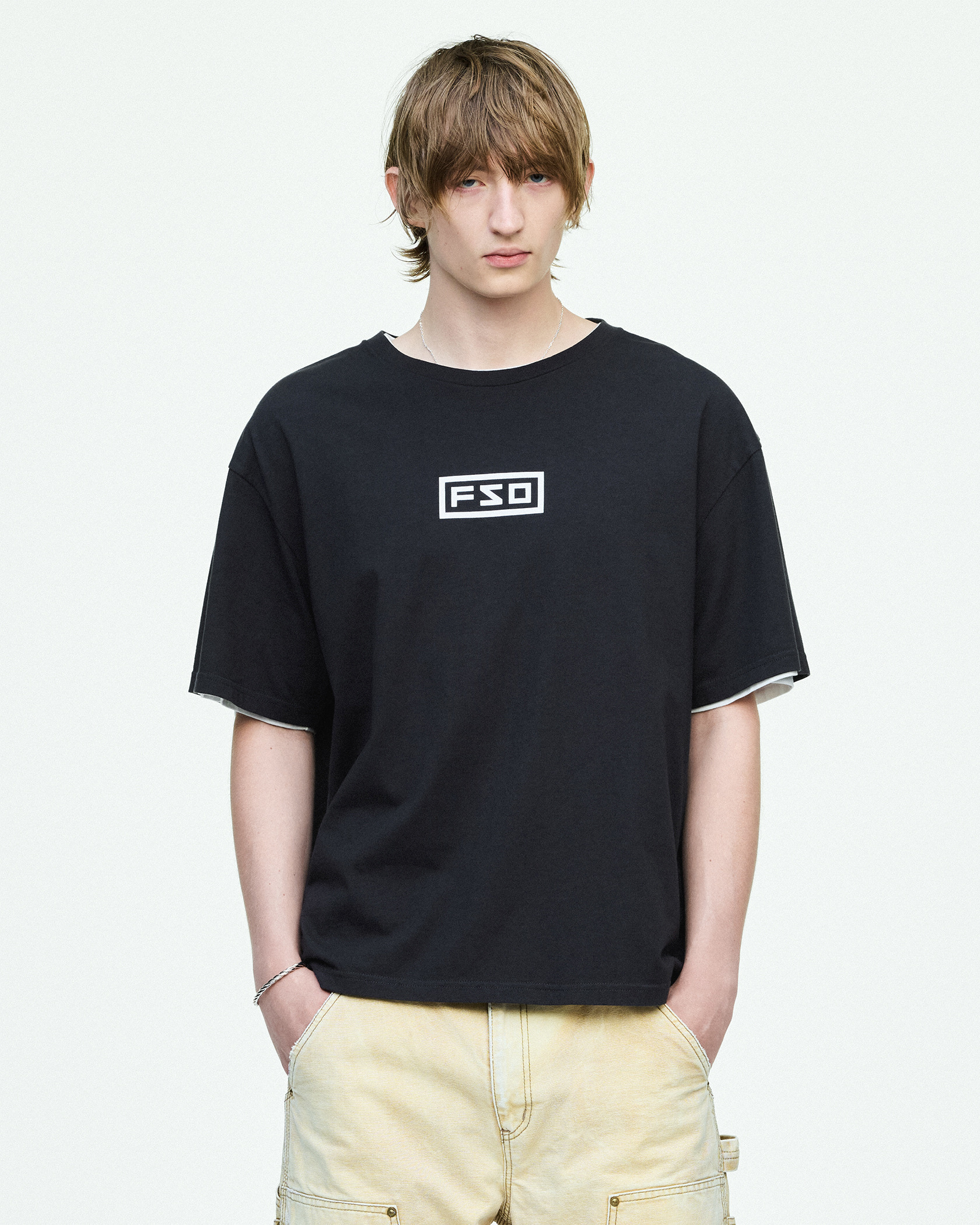 BOX LOGO TEE 詳細画像 Black 7