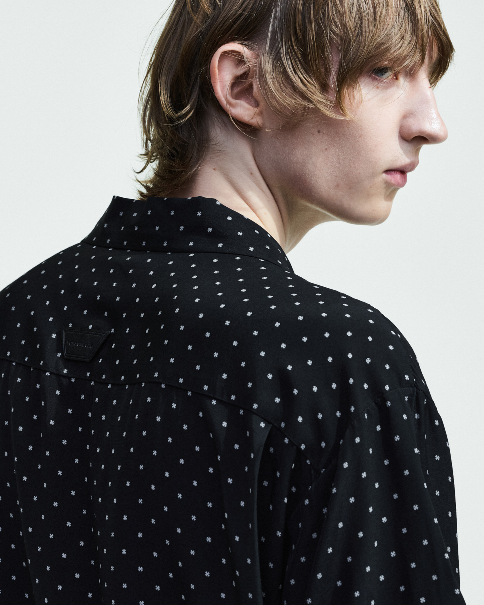 CROSS DOT BOX SHIRT 詳細画像 Black 2