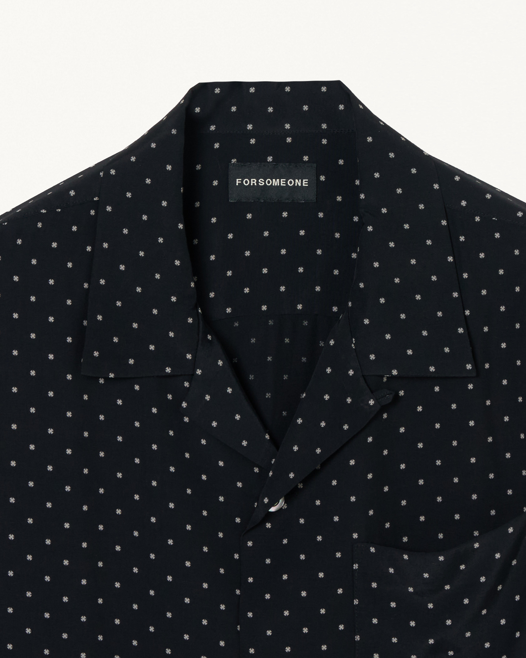 CROSS DOT BOX SHIRT 詳細画像 Black 5