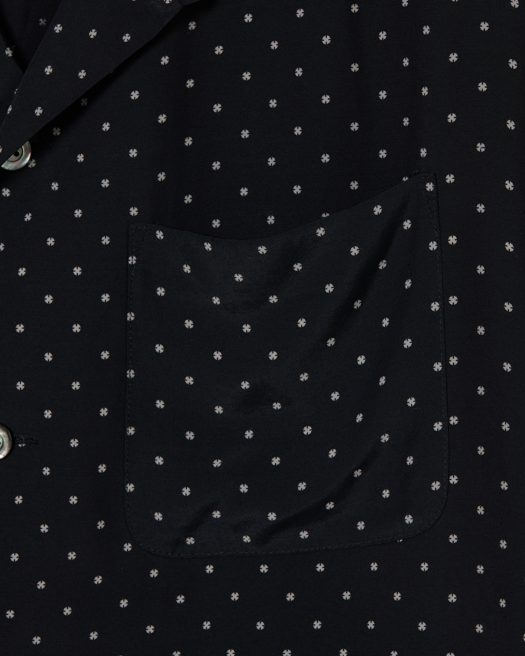 CROSS DOT BOX SHIRT 詳細画像 Black 9